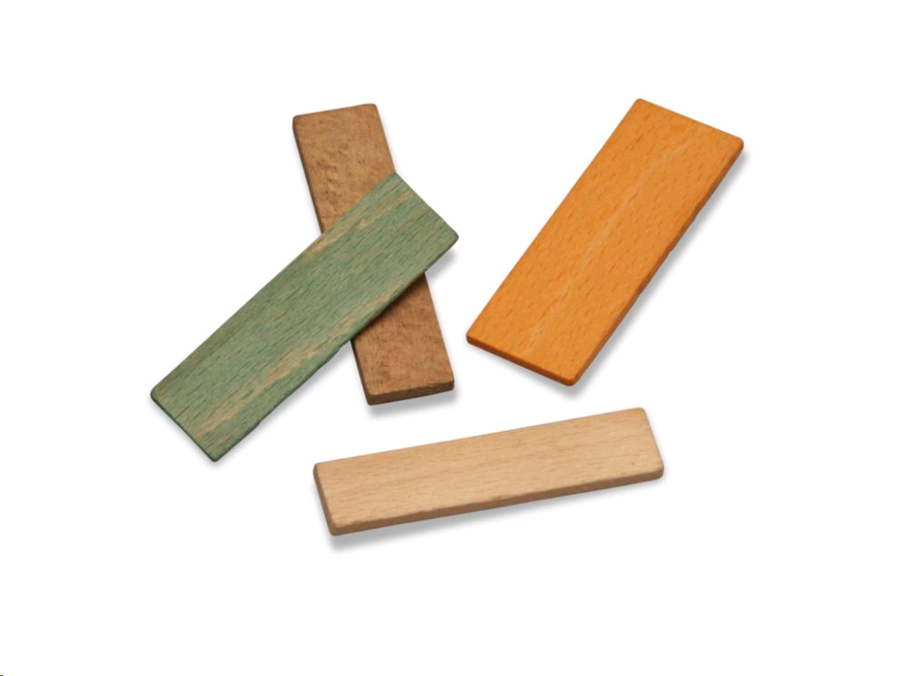 CALES VERTE BOIS 24X3X80MM Q.100