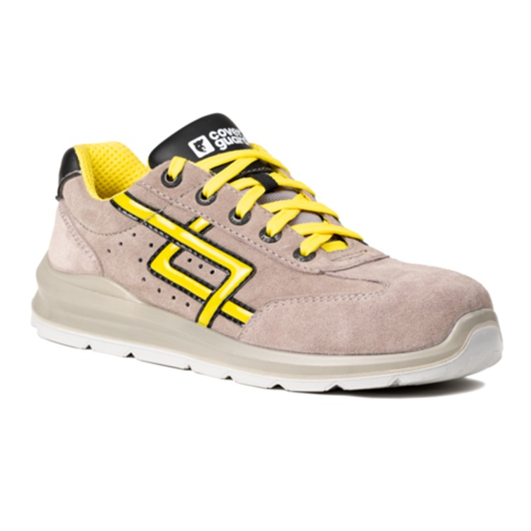 CHAUSSURES GALENA S1P BASSE BEIGE/JAUNE T.42