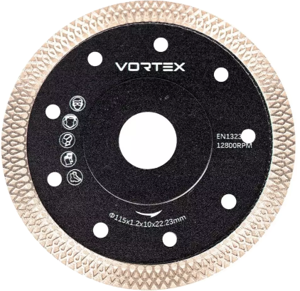 DISQUE DIAMANT "EXPERT" GRES Ø125