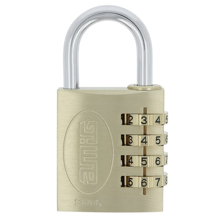 CADENAS CORPS LAITON 40MM A COMBINAISON 4 CHIFFRES