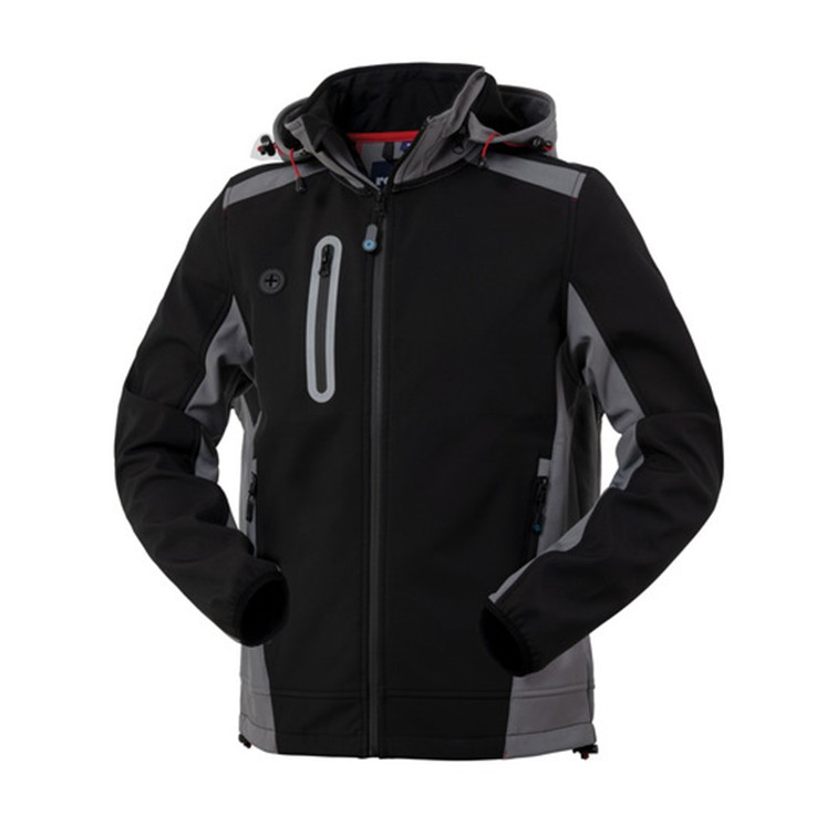 PARKA SOFTSHELL SMARTY COLORIS NOIR TAILLE M.