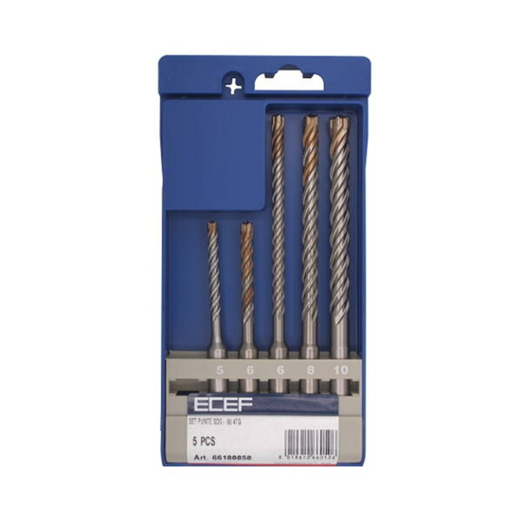 COFFRET FORETS BETON SDS+ TIGER 2.0 5 PIECES