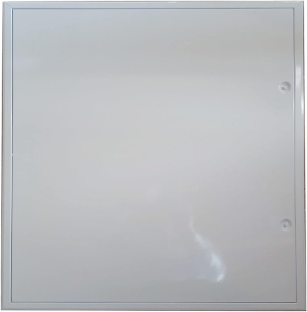 TRAPPE DE VISITE 800X800 CARRE TOLE LAQUEE BLANC