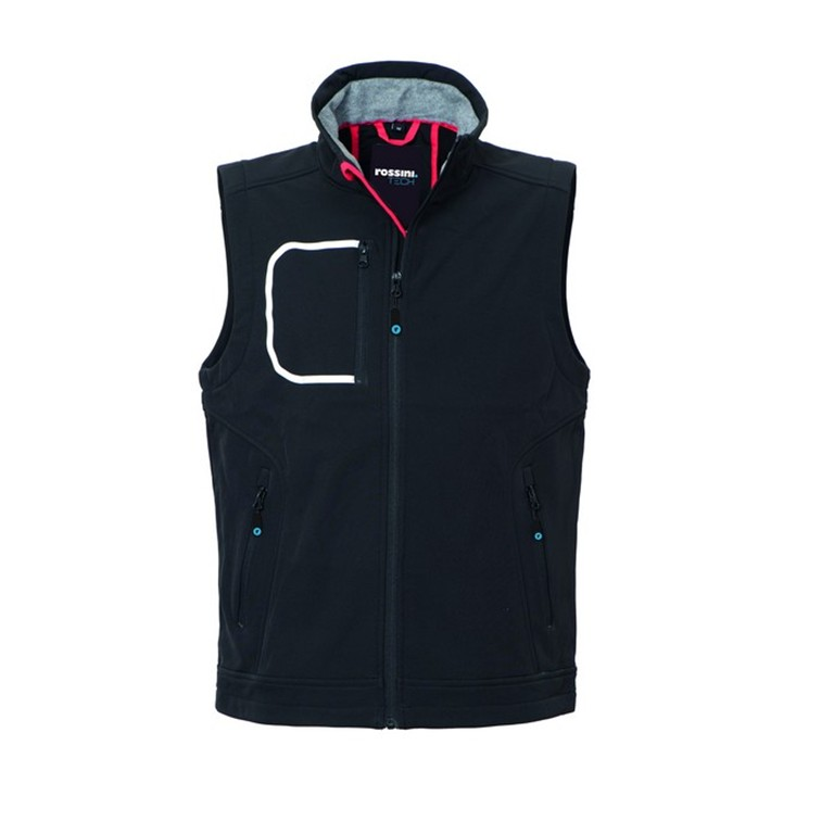 GILET SOFTSHELL ZACK COLORIS NOIR TAILLE S.