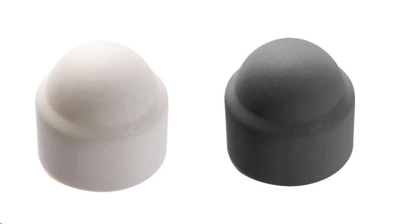 CACHE ECROU M12 NOIR CLE 19