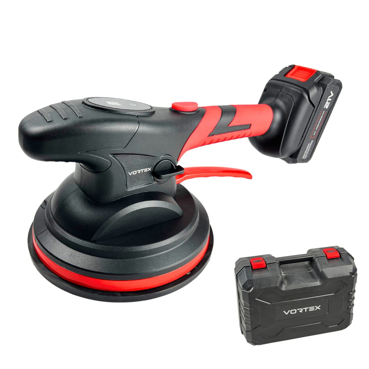 VENTOUSE/BATTE VIBRANTE XXL A BATTERIE VORTEX