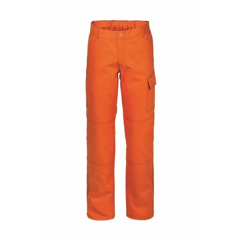 PANTALON SERIOPLUS+ COLORIS ORANGE TAILLE XL.