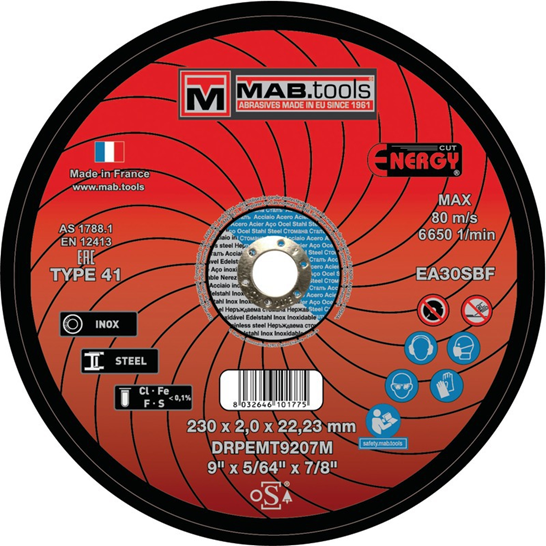 DISQUE FER PLAT EPAISSEUR 2,0MM 230
