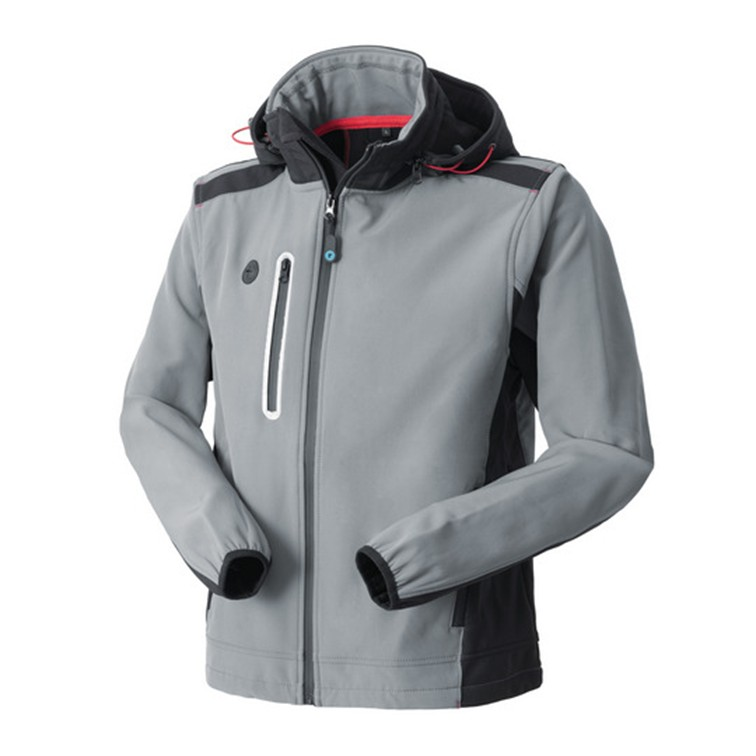 PARKA SOFTSHELL SMARTY COLORIS GRIS TAILLE S.