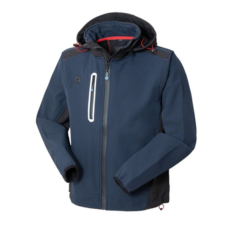 PARKA SOFTSHELL SMARTY COLORIS BLEU TAILLE M.